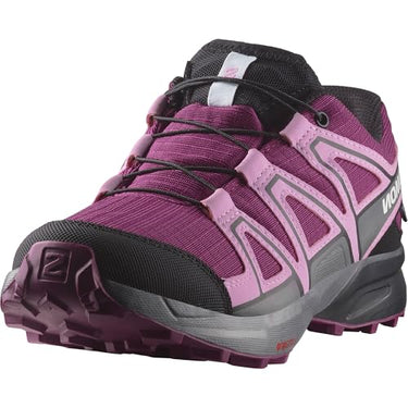 Salomon Speedcross Climasalomon wasserdichte Unisex Kinder-Multisportschuhe, Outdoor-bereit, Grip, Praktischer Komfort, Nautical Blue, 32 im Sale